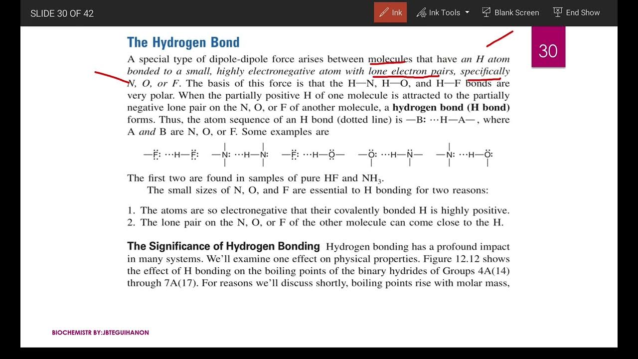 Biochemistry Hydrogen Bond In Tagalog YouTube biochemistry-hydrogen-bond-in-tagalog-youtube