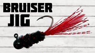 Tying A Simple Black And Red Crappie Jig