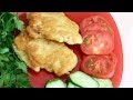 Куринная отбивная в картофельном кляре