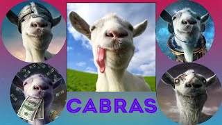 MOSTRANDO MIS NUEVAS CABRAS EN GOAT SIMULATOR.