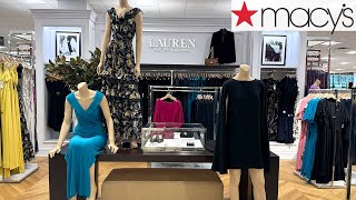 MACY'S NEW ELEGANT DRESSES / RALPH LAUREN FEMININE COLLECTION