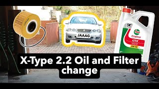 Jaguar X-Type Oil and Filter change- HOW TO Jaguar X Type 3 0 V6 Engine Oil