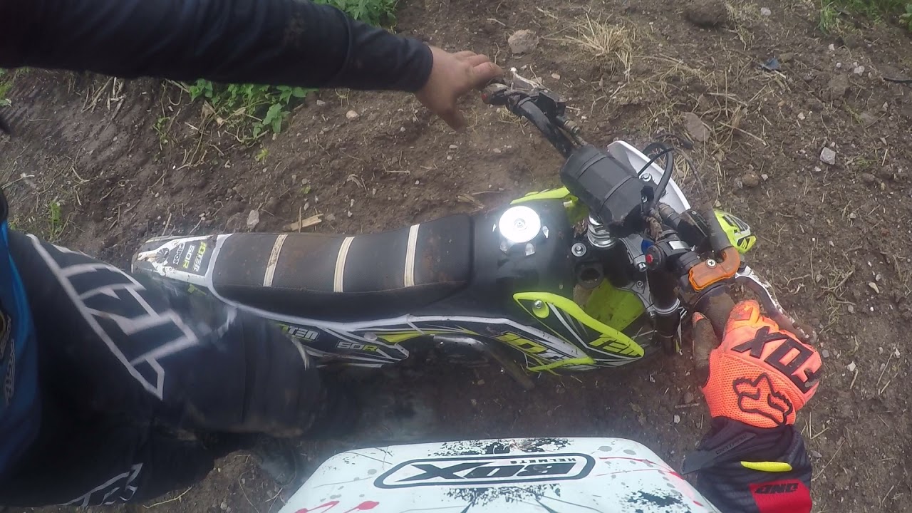 weston zoyland mx track jacob 6-10-21 10ten 50cc motocross bike gopro