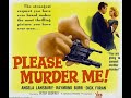 Angela Lansbury &amp; Raymond Burr in "Please Murder Me!" (1956)