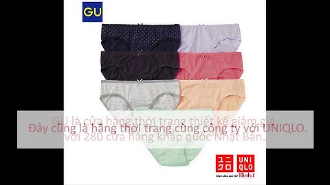 Bán quần lót gu uniqlo hcm so sánh giá năm 2024