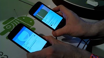 Vídeo de demostración de Android Beam