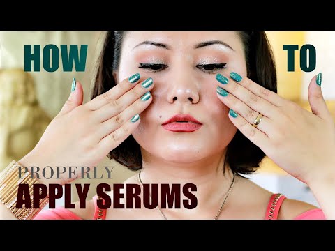 HOW TO Properly APPLY SERUMS ON THE FACE | Skincare Specialist On Applying Serums ~Skincare Talks~