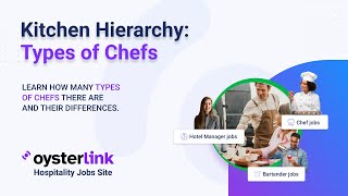 Download Lagu Types of Chefs and the Kitchen Hierarchy (Brigade de Cuisine) MP3