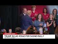 Trump to speak in Las Vegas on tax policies ahead of midterms