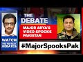 Maj Gaurav Arya's Warning Spooks Pakistan | The Debate With Arnab Goswami