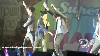 Cho Gyuhyun Bar 100911 Smtown Live 10 In Shanghai - Super Girl Kyuhyun Focus