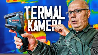 TERMAL KAMERA DUVARIN İÇİNİ GÖREBİLİR Mİ? - TERMAL KAMERA İLE HER ŞEYE BAKTIM