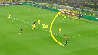 Impossible Curved Goals in Football