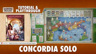 Concordia Solitaria - Tutorial and Playthrough screenshot 4