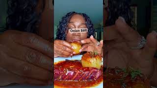 Onion Boil Mukbang Mukbang