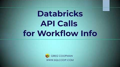 Databricks API Calls for Job Runs From a Notebook (Hands on Demo!)