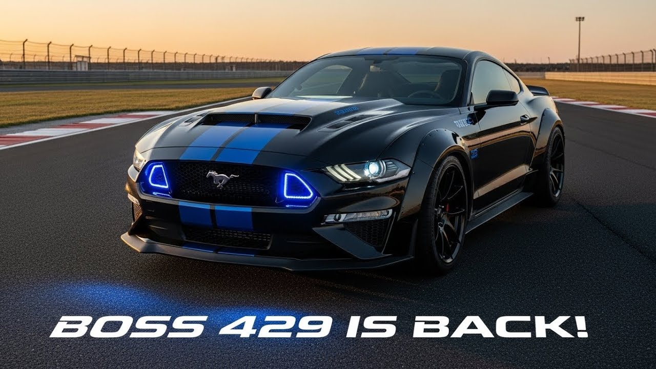 2026 Ford Mustang Boss 429 – The Legendary Muscle Car Returns with 850+ HP!