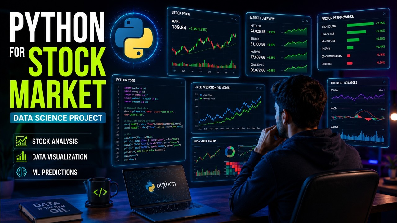 🔥 Complete Data Science Project Using AI & ML | LSTM, CNN, EDA, Visualization & Deployment