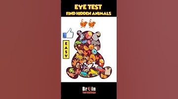 Find Challenge : Find The Hidden Animals ! | Hindi Paheliyan Riddles #shorts #shortvideo #riddles