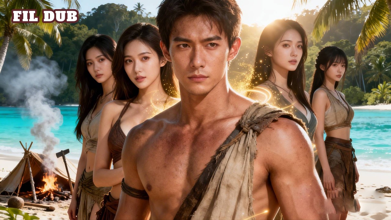 Mahirap na lalaki napadpad sa isla, nailigtas ang 4 na babae—sa husay sa survival, naging hari!