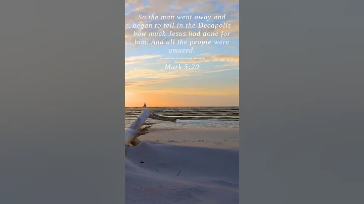 Bible | Mark 5:20 | So the man went away and began... - DayDayNews