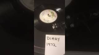 Bread - Diary from 1972 ( Vinyl 45 ) .