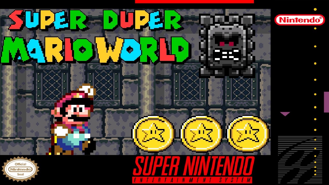Super Duper Mario World W1 DEMO - Full Gameplay