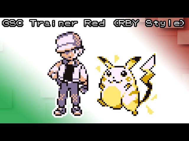 Red, Blue and - Battle! Trainer Red Music [4bit] -