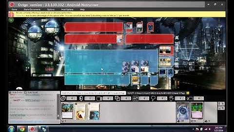 Android: Netrunner NBN Tax Man vs Gabe w/Knight OCTGN