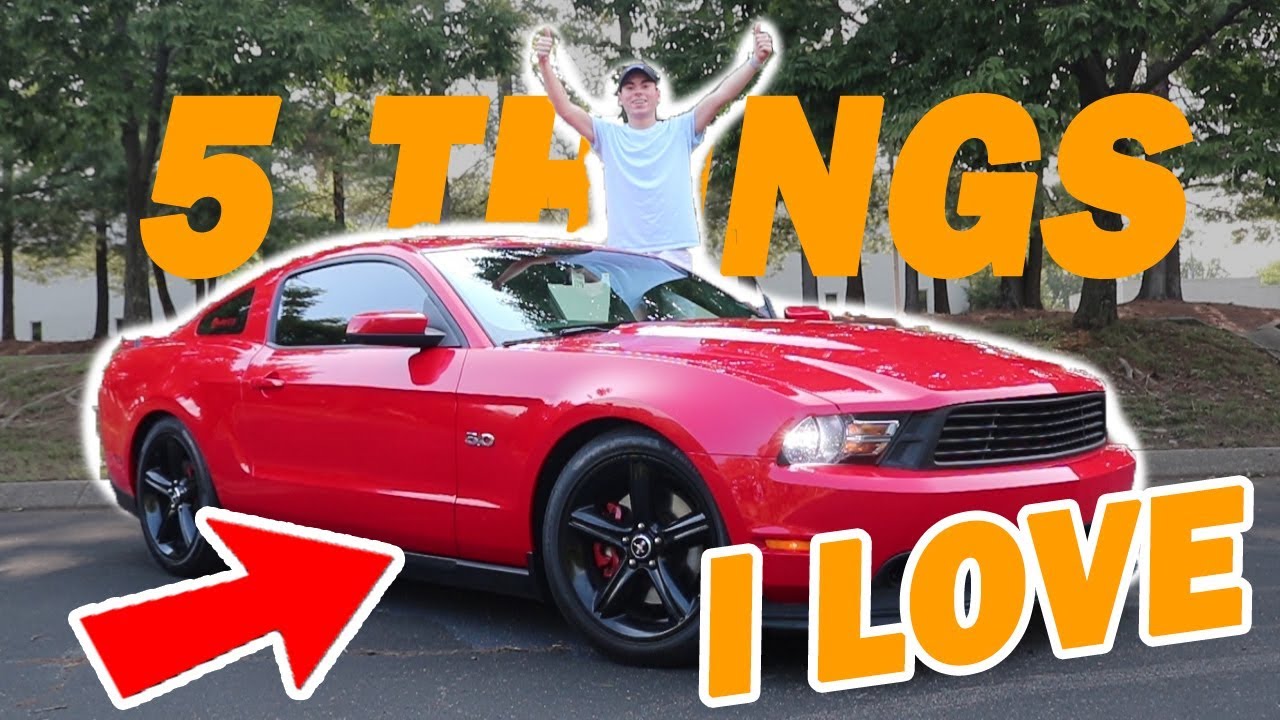 5 things I LOVE about my Mustang!