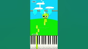 Color Mixing Incredibox Sprunki version N2 @2dstyle - Piano Tutorial