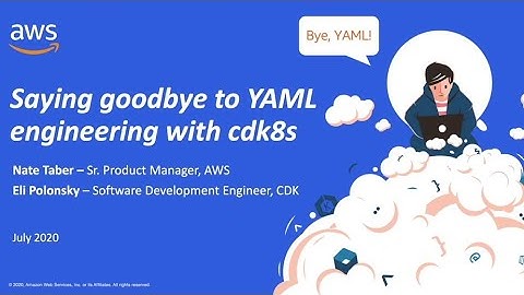 AWS Container Day - CDK for Kubernetes