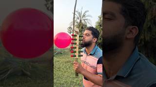 Creative Bamboo Toy | Eco-Friendly Balloon Popper Idea #bamboo #toys #balloons