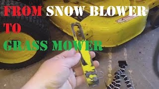 Changing John Deere Tractor Implements | Also: Disaster at Yellow Gables Workshop