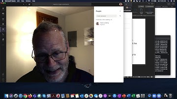 Demonstration of screencast in MS Teams