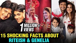 Unknown Facts About Celebrity Couple Riteish Deshmukh & Genelia D