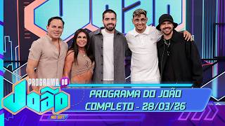 Programa do João com Gretchen, Esdhras de Souza, MC Jacaré e DJ Topo | (28/03/26)