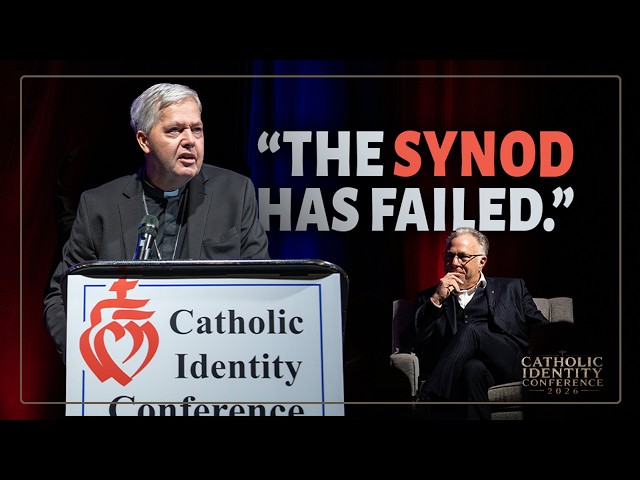 Watch The Catholic Response to a (Synodal) Church in Crisis | Bishop Mutsaerts brings down the house! on YouTube.