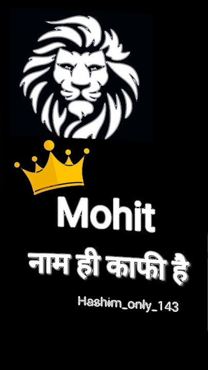 Mohit Name WhatsApp Status | Mohit Name Status #shorts #reel #trand