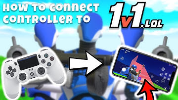 HOW TO CONNECT CONTROLLER TO MOBILE | 1V1.LOL