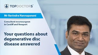 Your Questions About Degenerative Disc Disease Answered  Online Interview