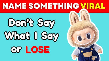 Avoid Saying The Same Thing As Me Challenge | Don