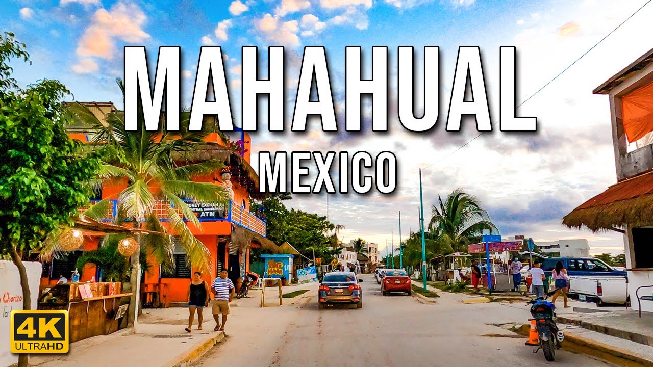 Mahahual Drive [4K] | Quintana Roo | Mexico