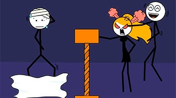 Thief Puzzle - Funny Stickman Brain Puzzle Game - Levels 121 - 140 Android Gameplay Walkthrough