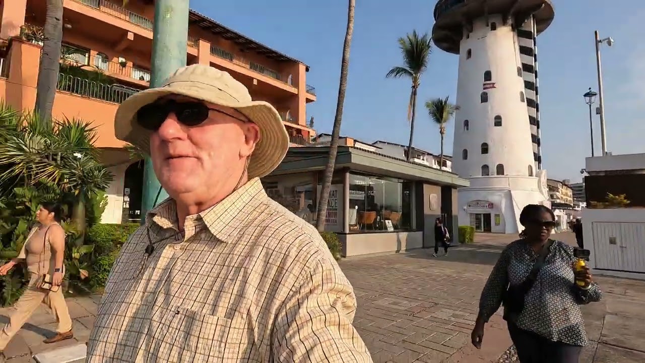 🇲🇽 Puerto Vallarta Day 1 | Marina Walk, Boats & First Impressions | Steve & Tina⸻