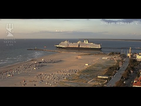 Warnemünde Neptun Hotel Webcam Day View live cam preview