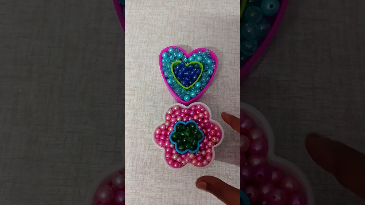 "Satisfying Beads ASMR – Pouring Sounds You Can't Miss! 🎶"