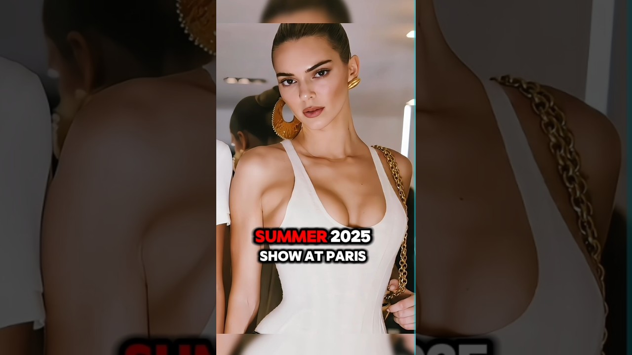 Kendall Jenner Schiaparelli Spring Summer 2025 show 