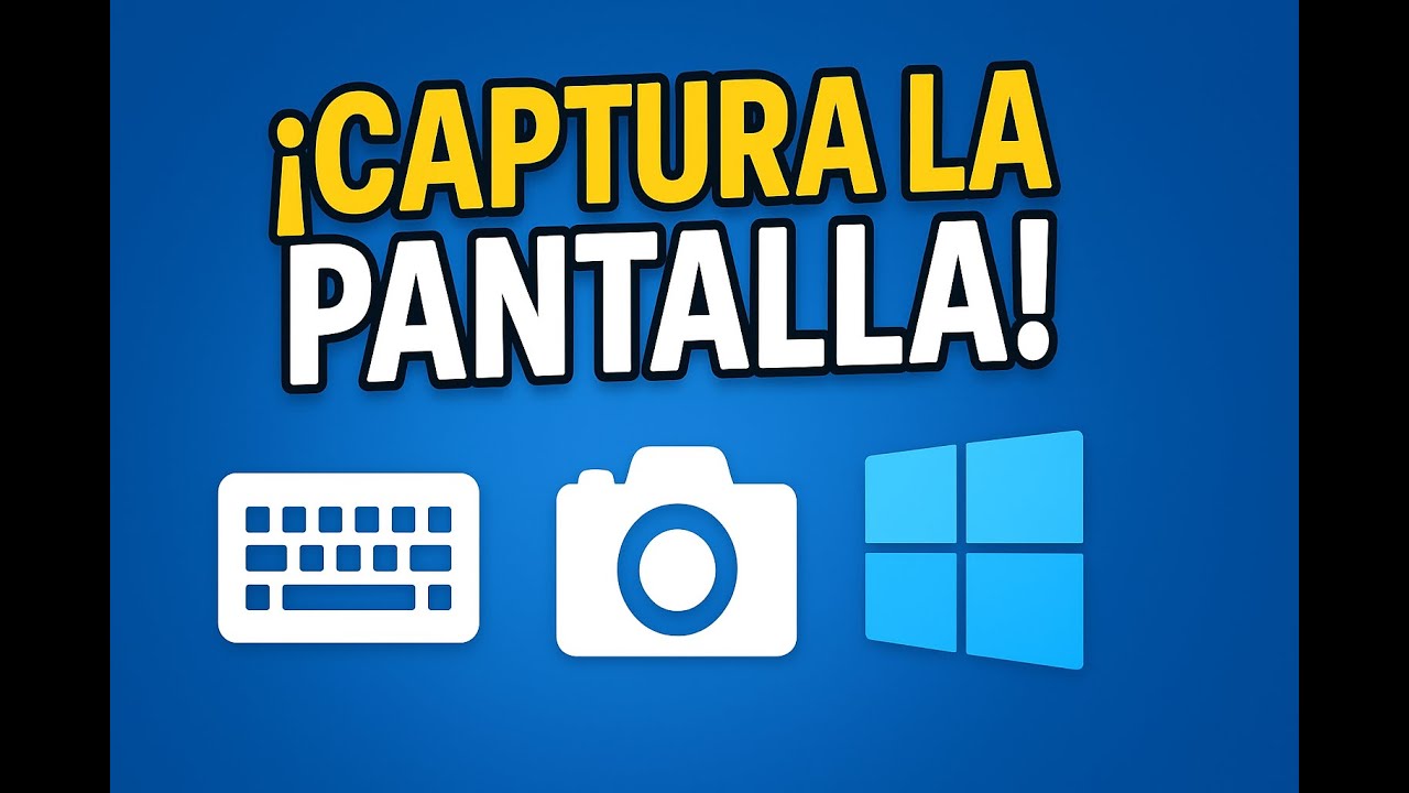 Capturar pantalla en la PC sin programas y con programas - YouTube