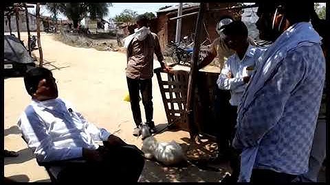 धान खरेदी केंद्रात आकस्मिक भेट . Ashish Jaiswal, MLA Ramtek